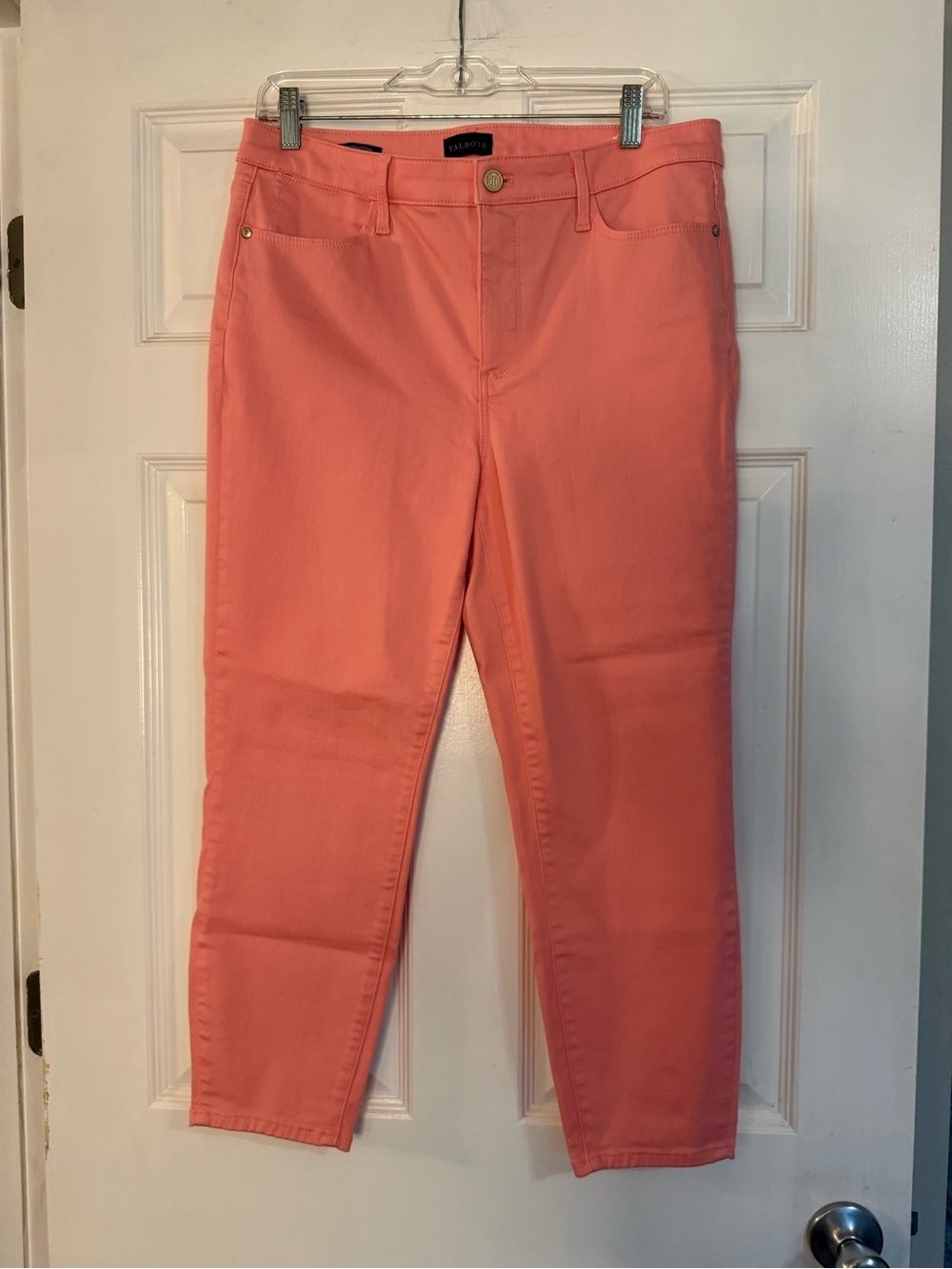 Talbots Coral Skinny Jeans for Women crop